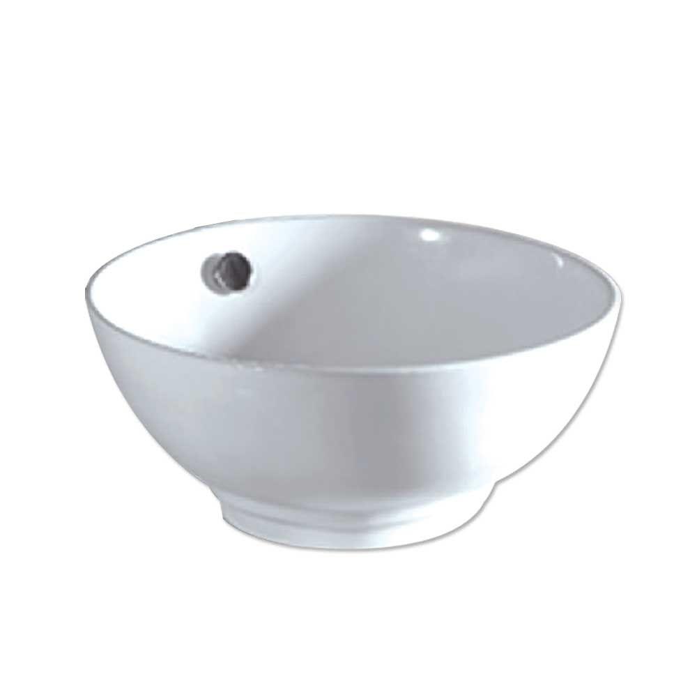 Whitehaus Collection Isabella Vessel Sink in WhiteWHKN1051WH The
