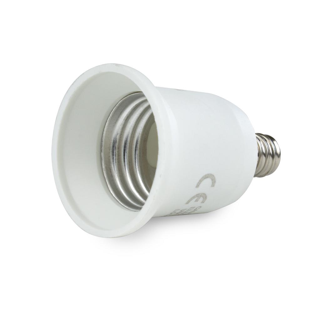 Newhouse Lighting E17 To Medium Base (E17 To E26) Lamp Adapter-A1726E ...