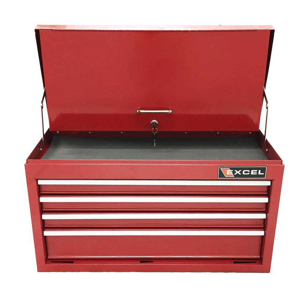 Red Powder Coat Excel Top Tool Chests Tb2060bbs A Red 64 1000 