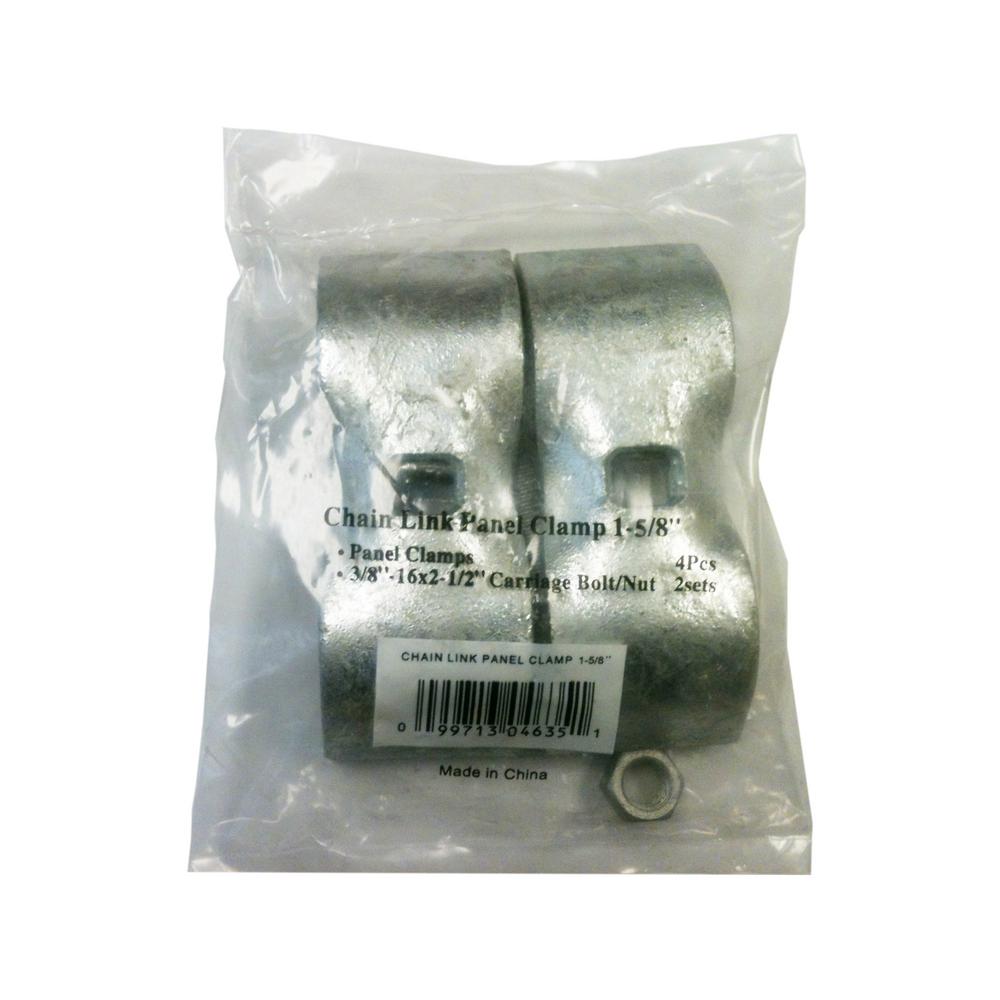 chain link fence panel clamps
