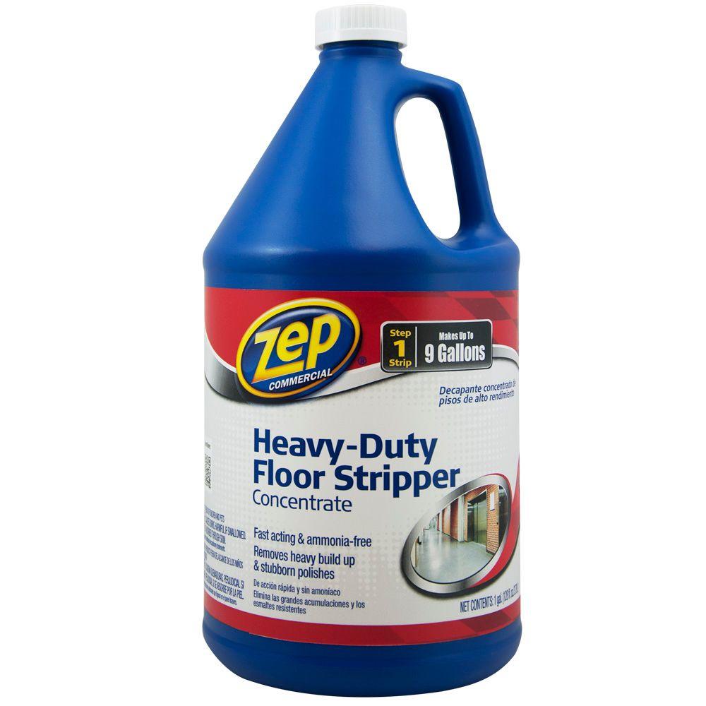 Zep Heavy-Duty Concrete Cleaner - 4 Gallon Case Of Industrial Strength Floor Cleaner
