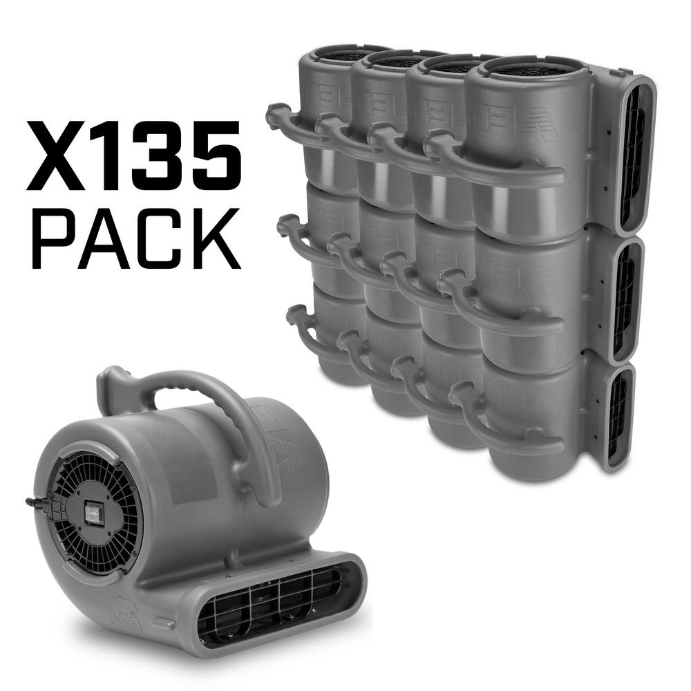 B Air 1 2 Hp Air Mover Janitorial Water Damage Restoration Stack