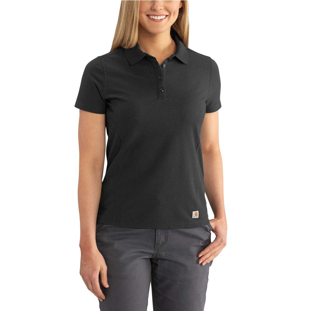 black polo shirts for women