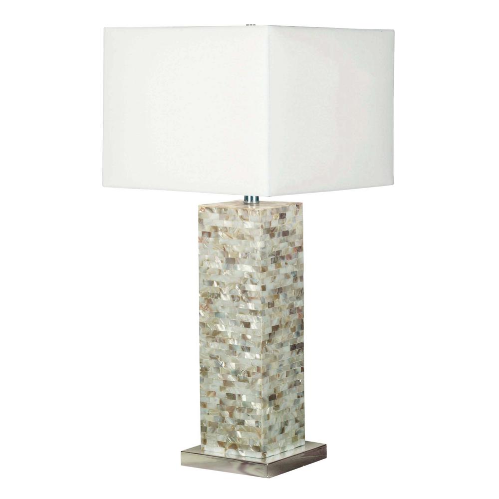mother of pearl table lamp