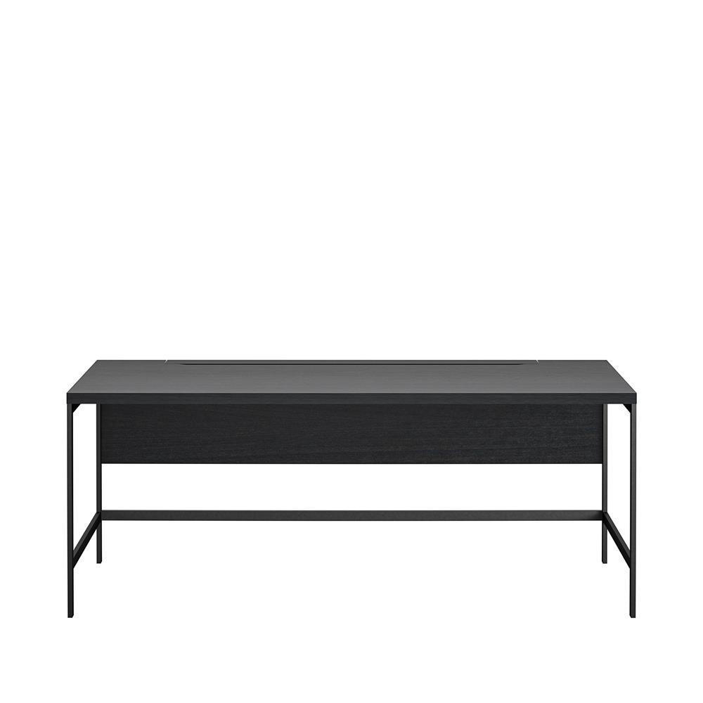 Ameriwood Home Zeetah 70 875 In Black Oak Computer Desk Hd72522