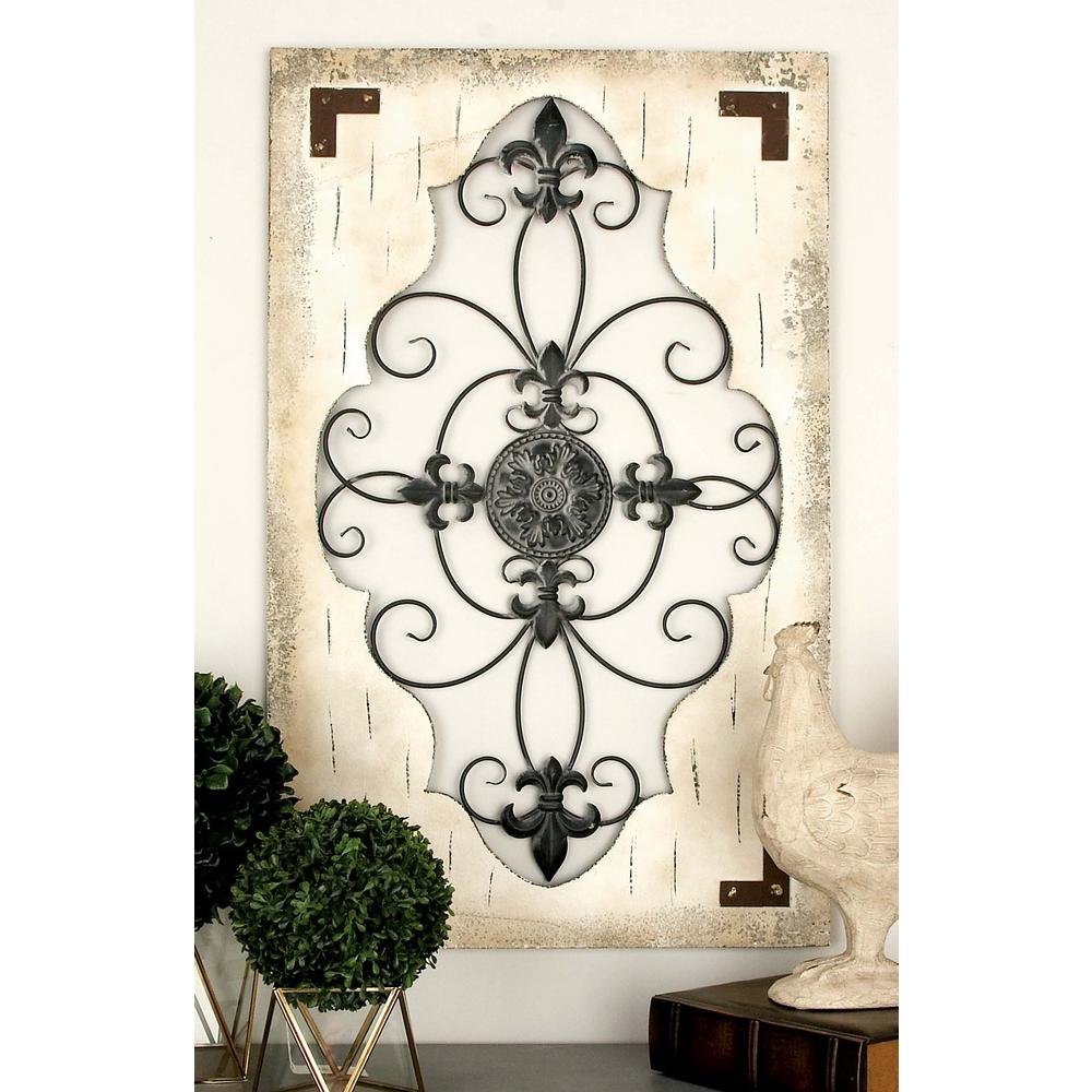 8x12 FT Fleur De Lis Vinyl Photography Background Backdrops,Royal Legend Lily Throne France Empire Family Insignia of Knights Image Background for Selfie Birthday Party Pictures Photo Booth Shoot