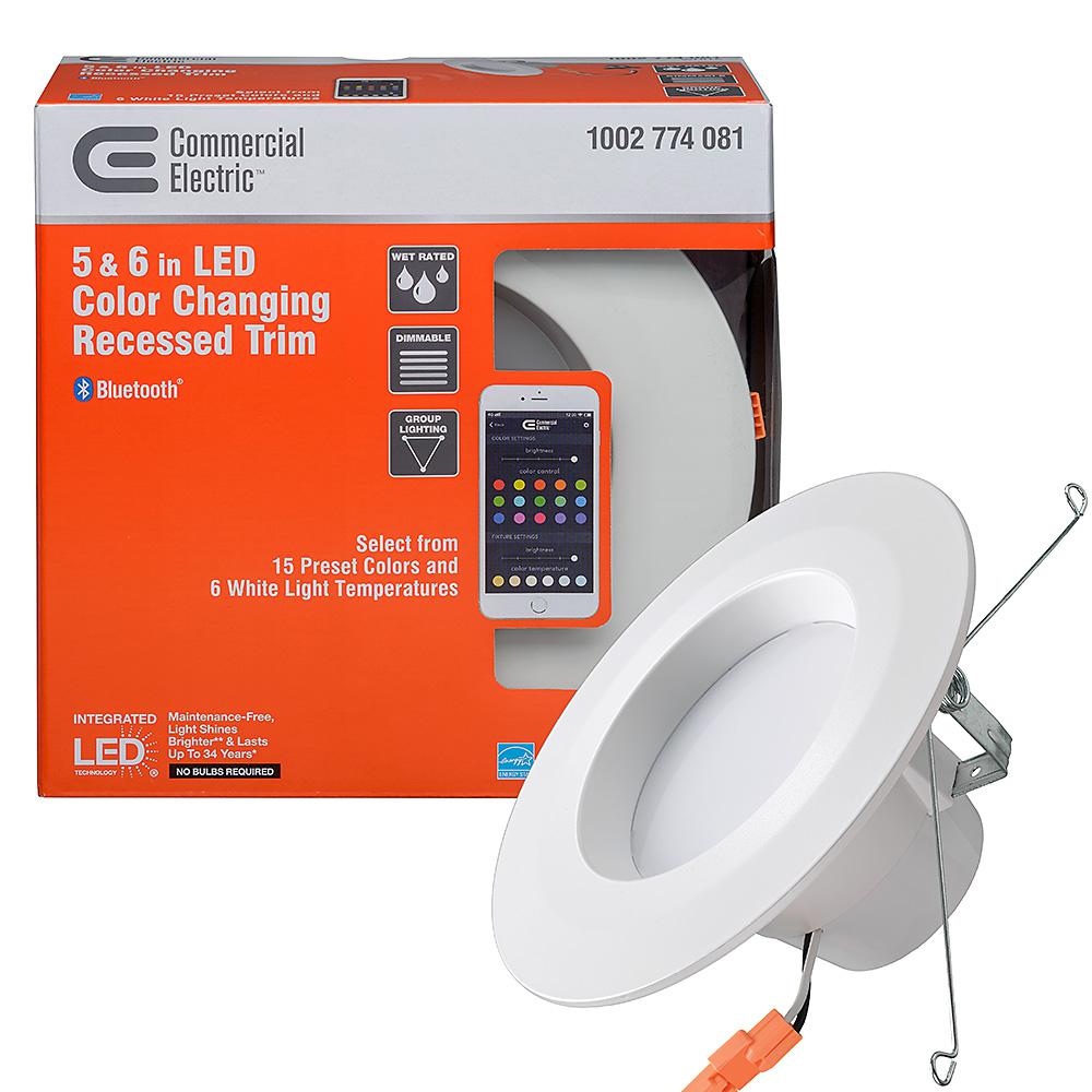 bluetooth recessed lighting