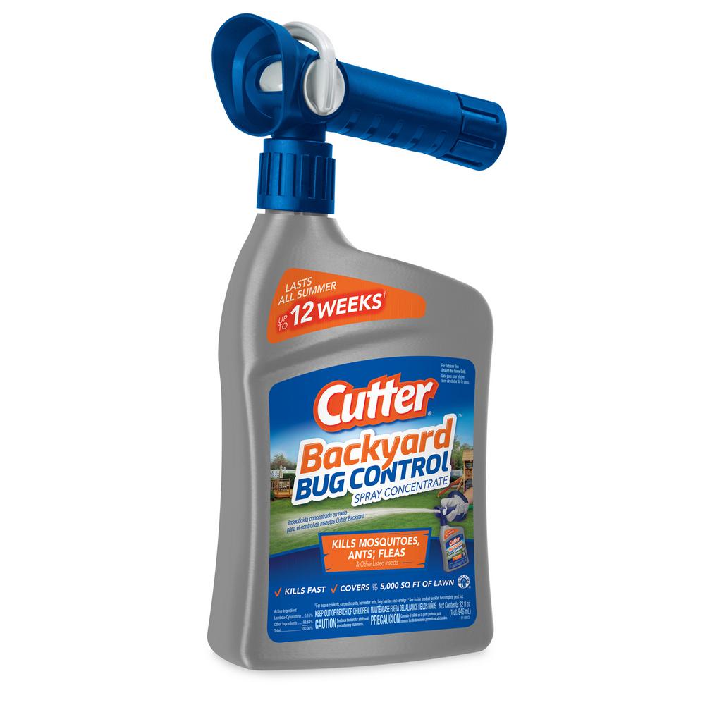 Cutter 32 Fl Oz Concentrate Backyard Bug Control Spray Hg 61067 6 The Home Depot