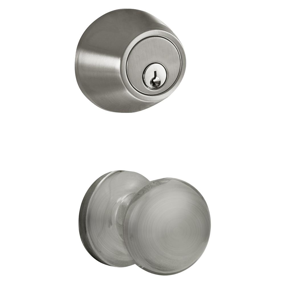 Remote Controlled Wireless Door Lock DEADBOLT-RF-Nickel