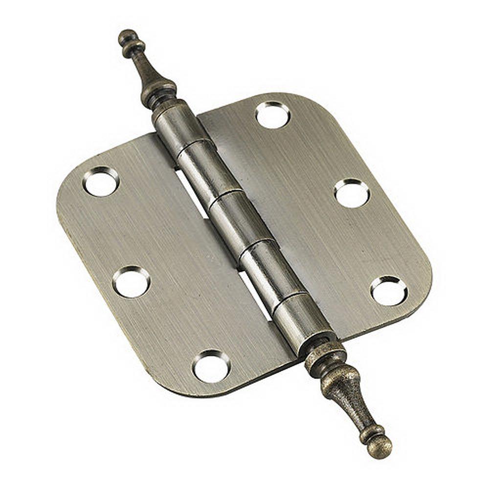 Onward Full Mortise Inset Antique Brass Hinge (1Pair)71820ABB The