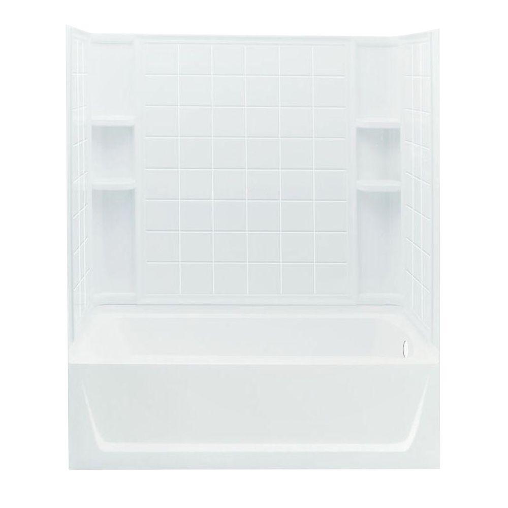 STERLING Ensemble 32 in. x 60 in. x 74 in. Standard Fit Bath and Shower