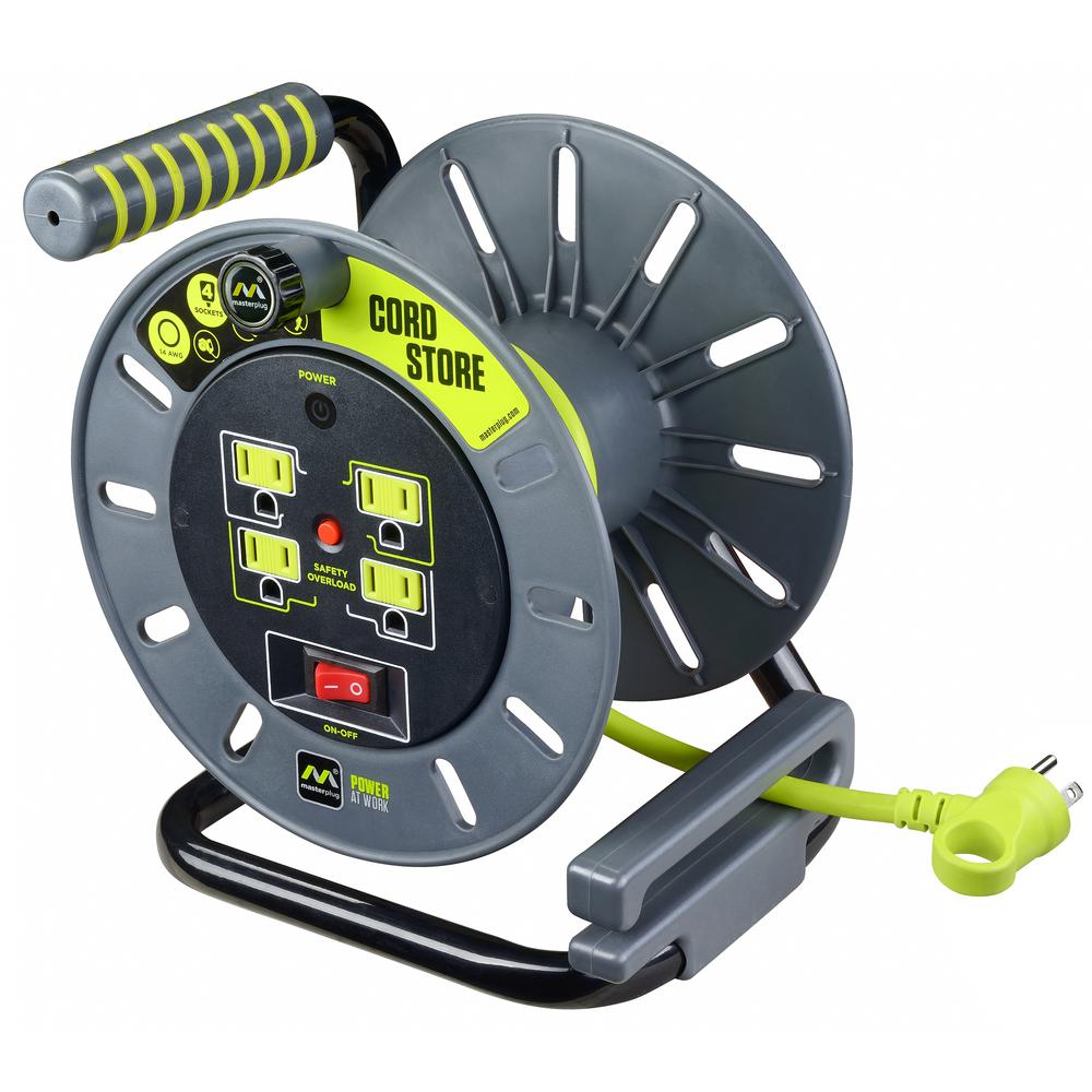 2-Pack Cable Reel Organizers - 165mm Diameter Cord Keepers For Tangle-Free Storage