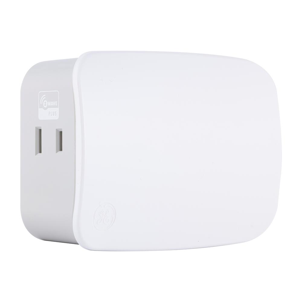 GE ZWave Plus PlugIn Smart Dimmer Dual Controlled 