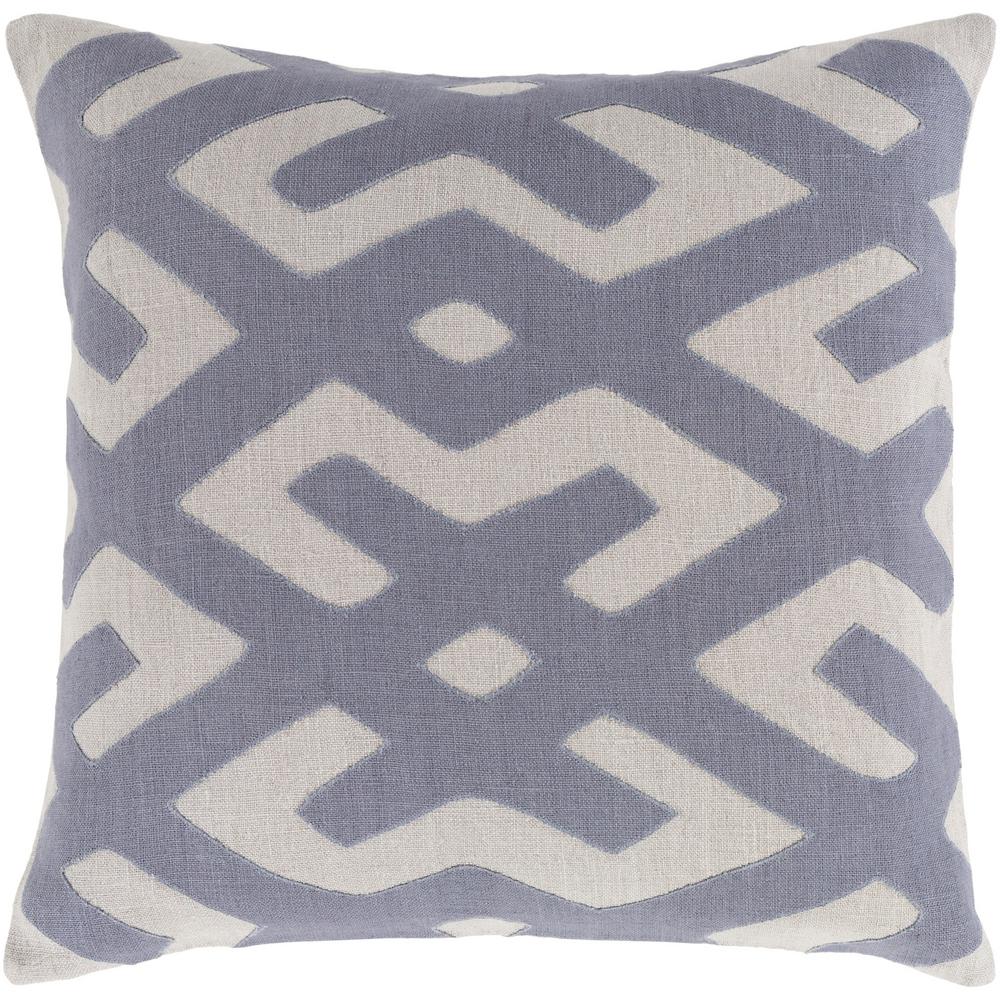 Artistic Weavers Rigault Navy Geometric Polyester 20 in. x 20 in. Throw Pillow, Blue was $62.8 now $47.1 (25.0% off)