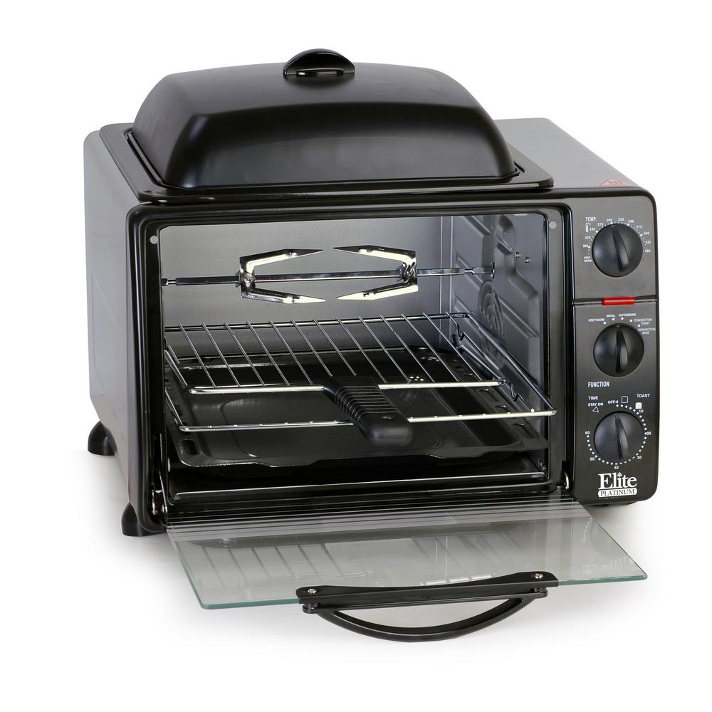 Elite Platinum 0.8 cu. ft. MultiFunction Toaster Oven with GriddleERO