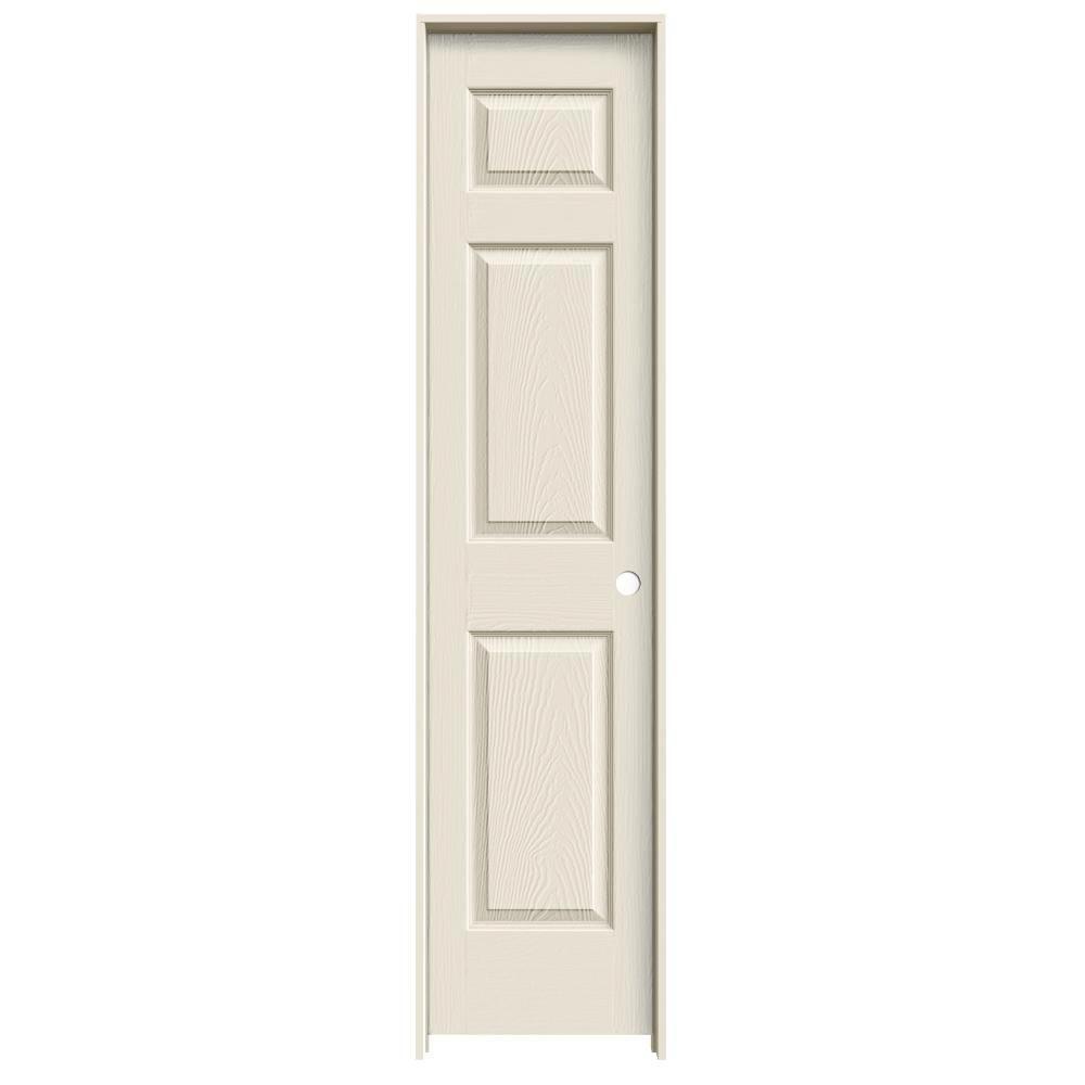 Jeld Wen 18 In X 80 In Colonist Primed Left Hand Textured Molded