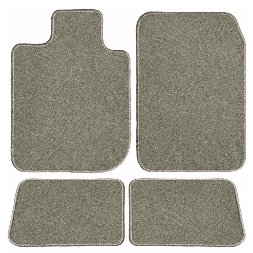 2017 2019 Grey Loop Driver /& Passenger Floor Mats GGBAILEY Toyota Tacoma Double Cab 2016 2018