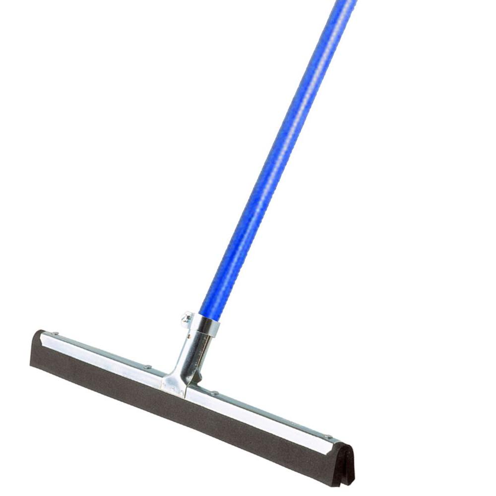 Ettore Wipe'n 18 in. Dry Floor Squeegee with 53 in. Handle61054 The