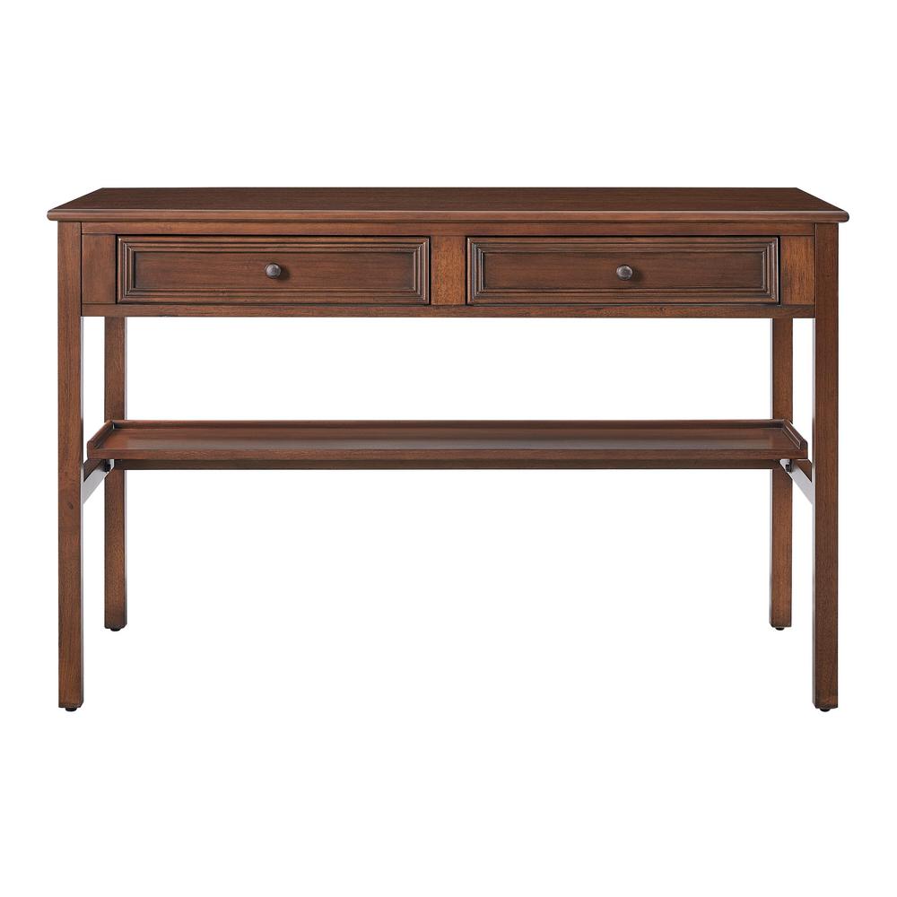 Home Decorators Collection Bradstone Walnut Writing Desk-JS-3429-C