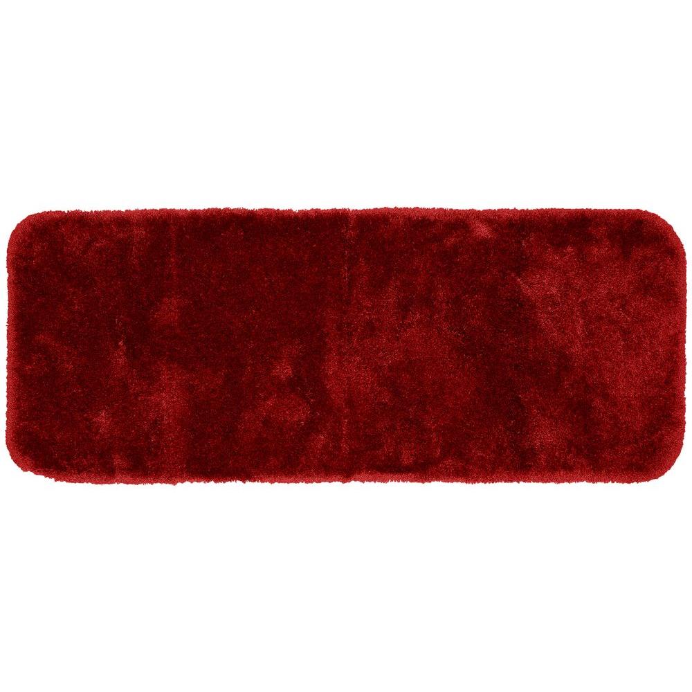 Garland Rug Finest Luxury Chili Pepper Red 22 in. x 60 in. Washable