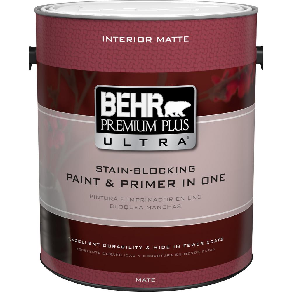 Paint And Primer >> Behr Premium Plus Ultra 1 Gal N510 7 Blackout Matte Interior Paint Paint And Primer >> Behr Premium Plus Ultra 1 Gal N510 7 Blackout Matte Interior Paint