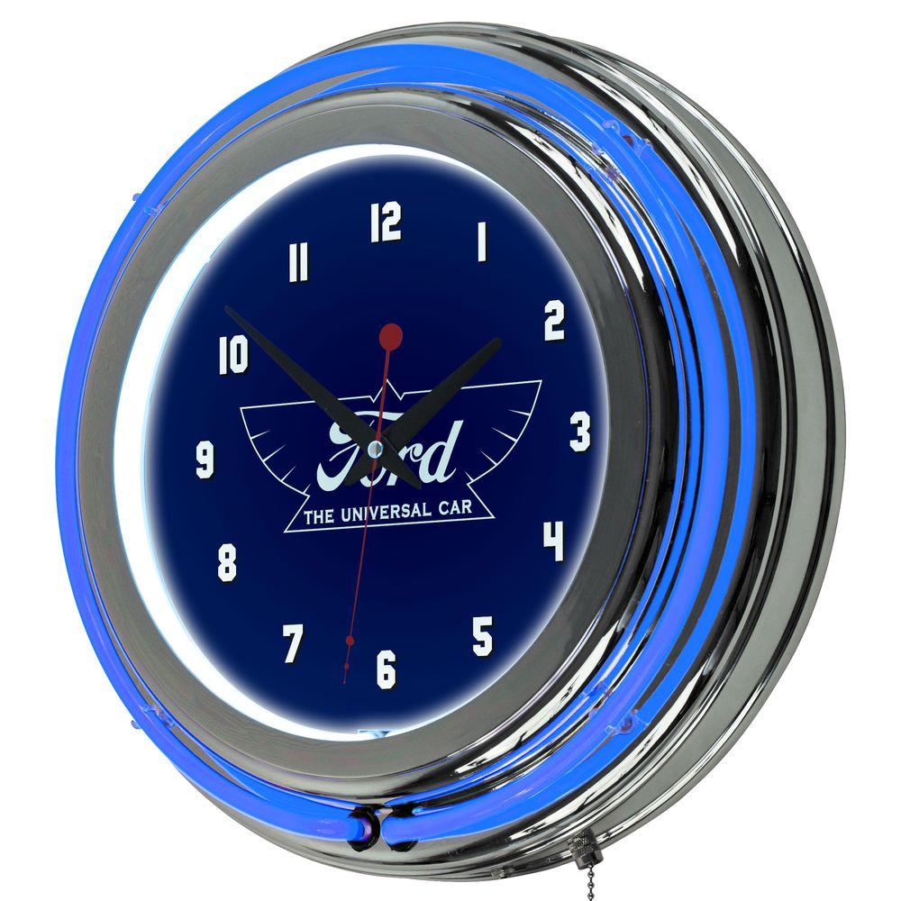 Ford Wall Clocks Clocks The Home Depot