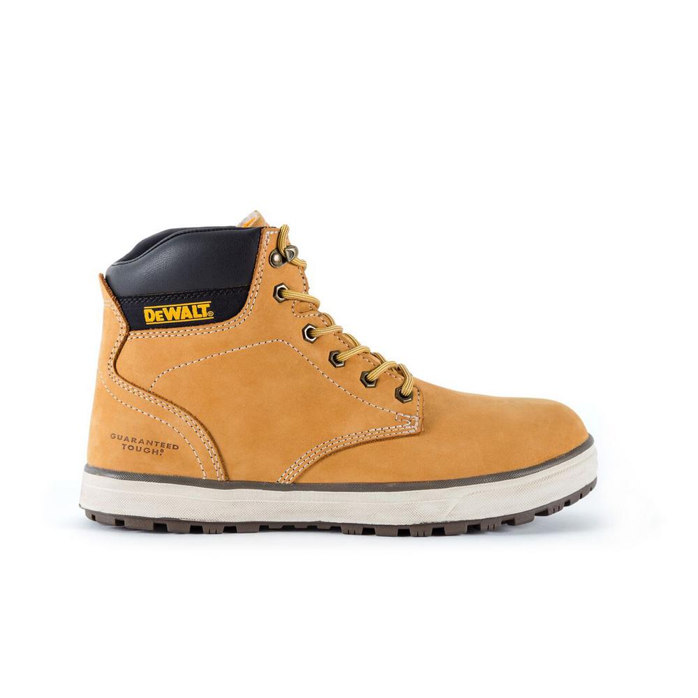 DEWALT Plasma Men 6 in. Size 7(W) Wheat Leather Steel Toe Work Boot