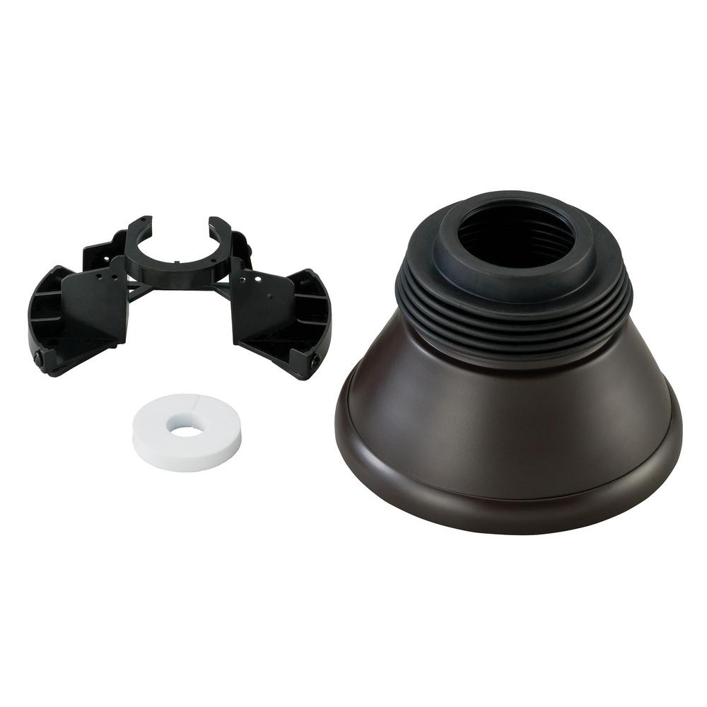 Monte Carlo Minimalist Aged Pewter Sloped Ceiling Canopy Mcm95agp