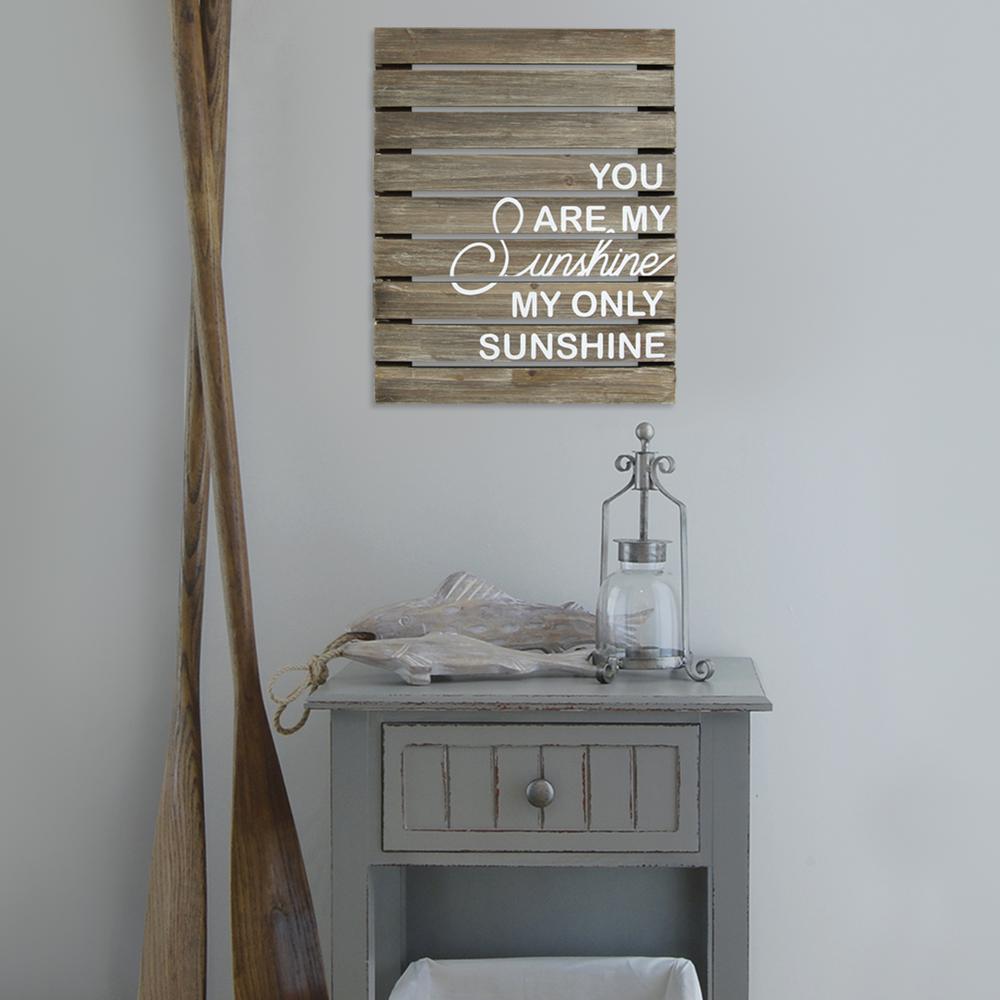 Stratton Home Decor You Are My Sunshine Plank Wood Art Wall Stratton Home Decor You Are My Sunshine Plank Wood Art Wall