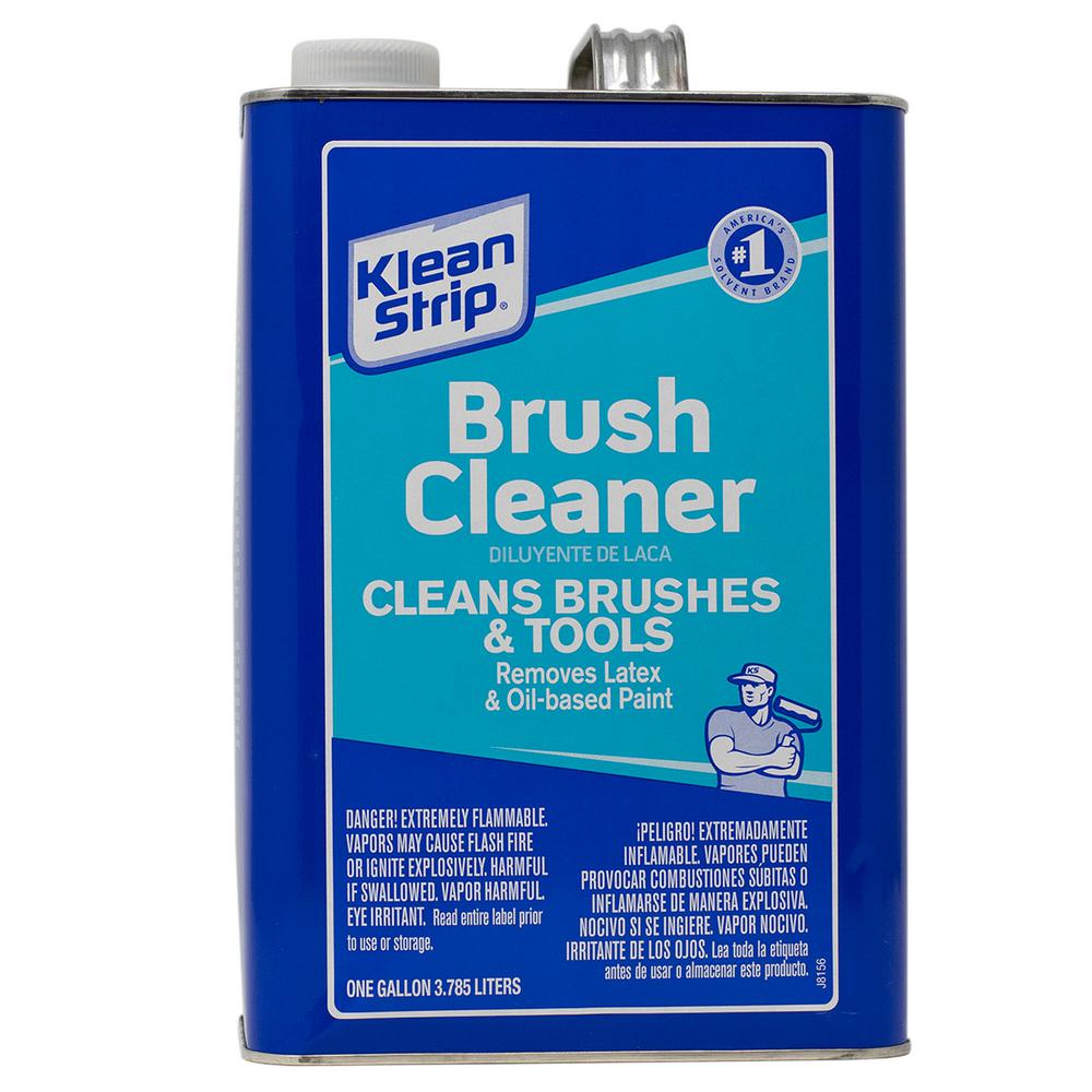 how to use brush cleaner