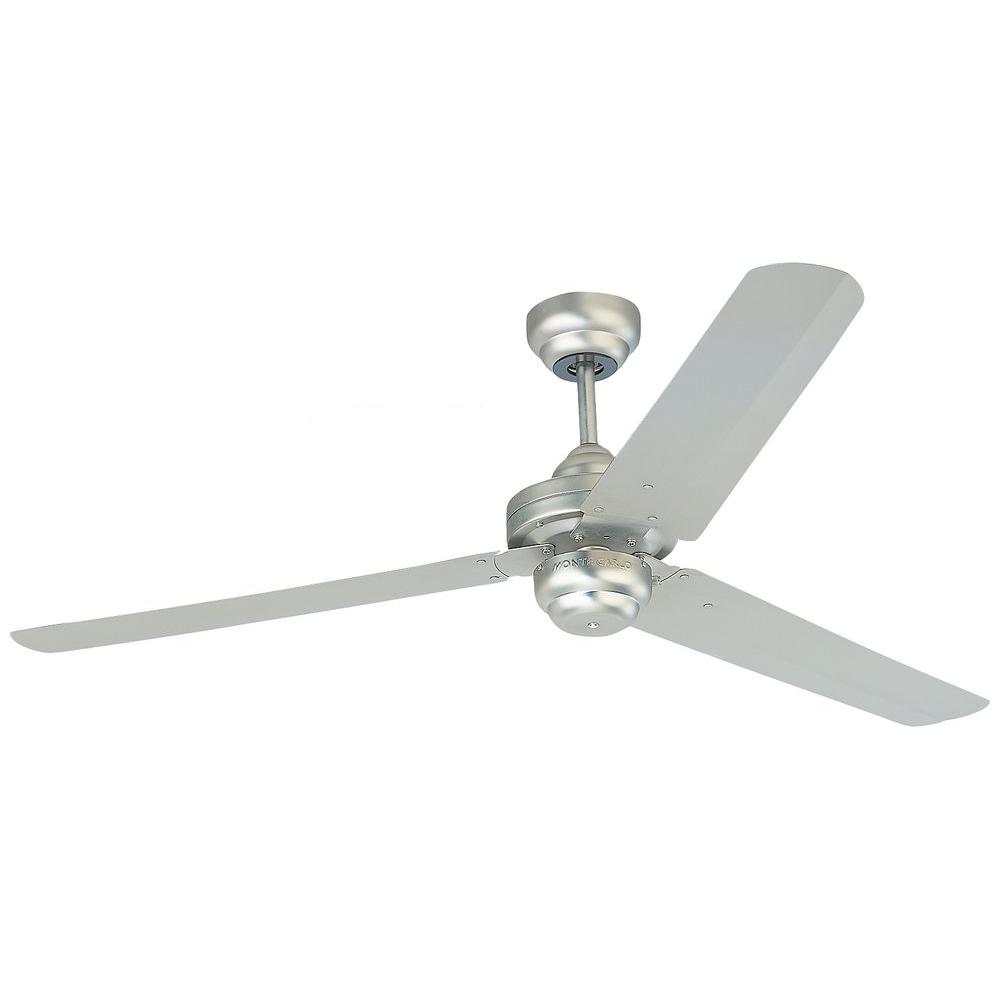 Monte Carlo Studio 54 In Brushed Pewter Ceiling Fan