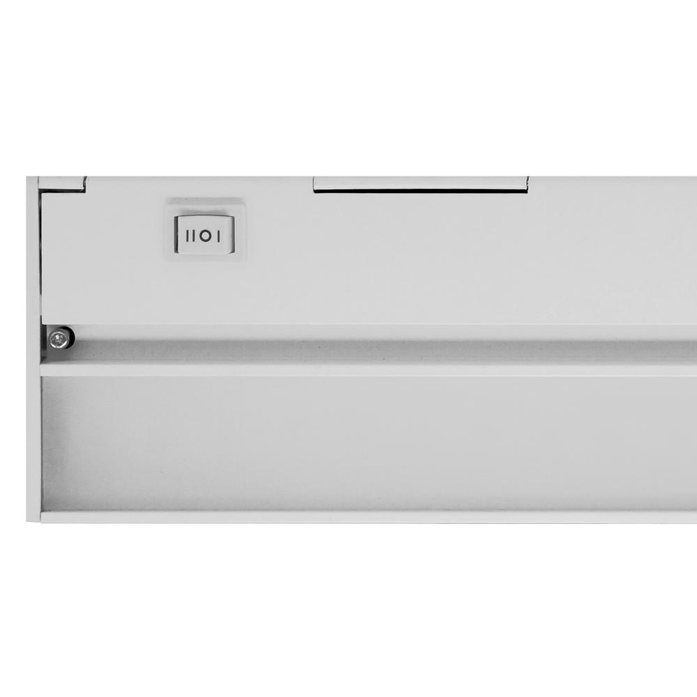 Nicor Nuc 12 In Led White Under Cabinet Light With Hi Low Off