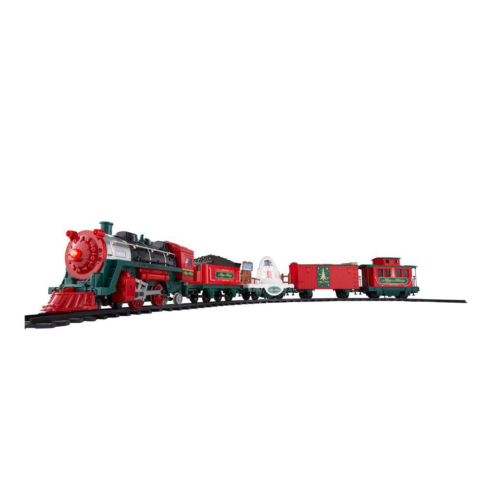 train set for christmas tree home depot