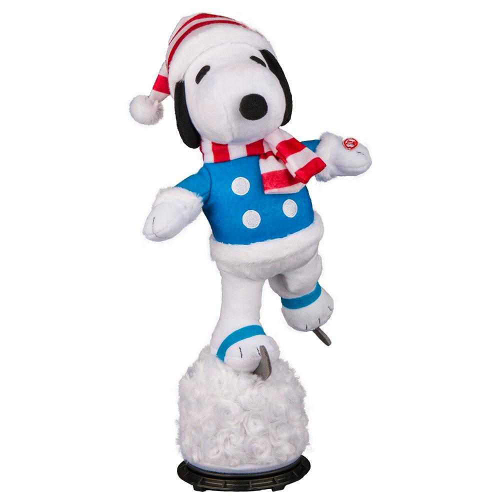 snoopy christmas animated plush