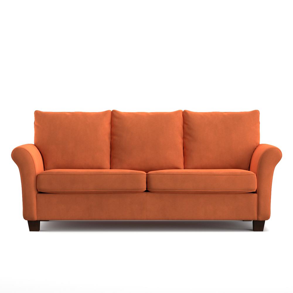 Best Rated Orange Sofas Loveseats Living Room