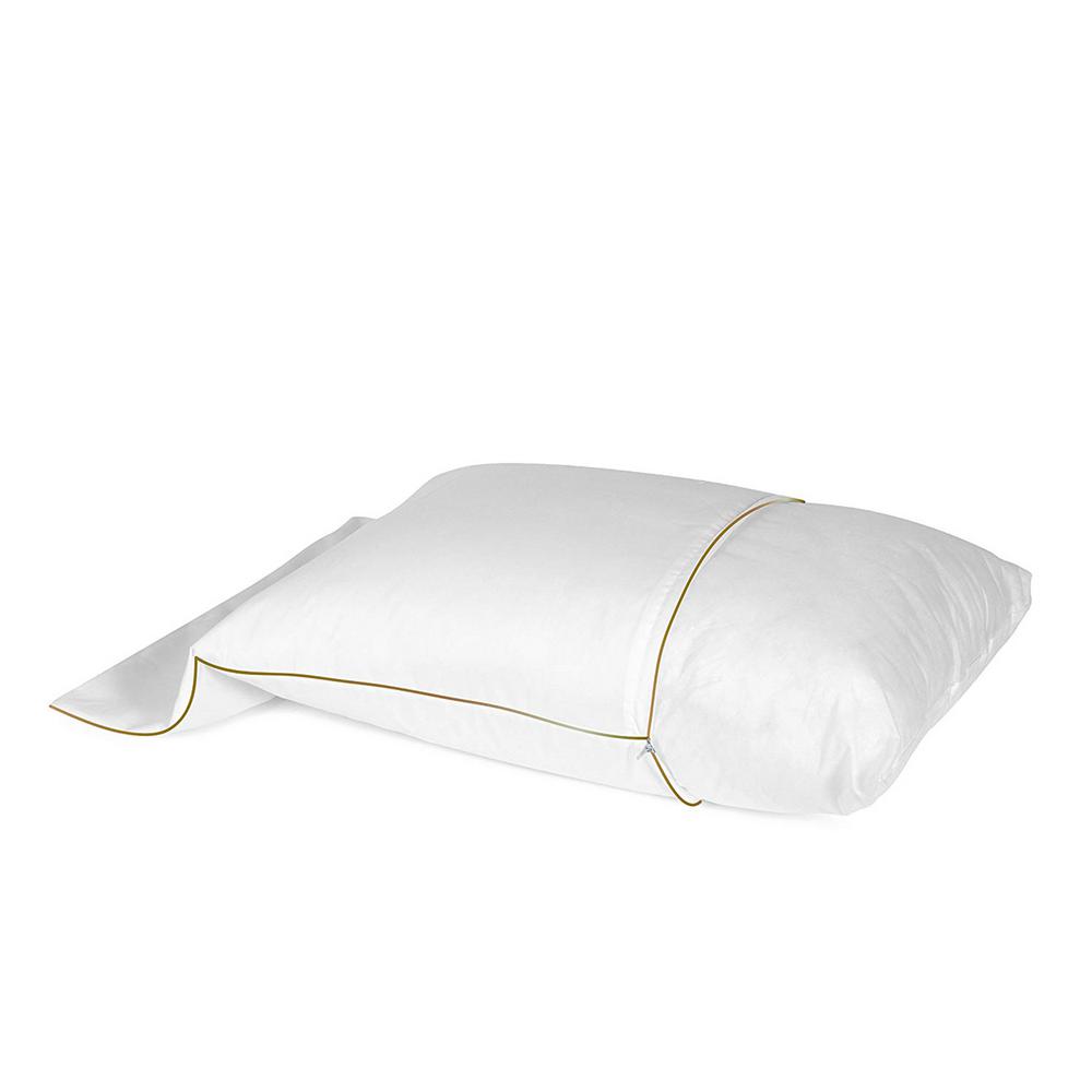 A1 Home Collections Gots Certified Cotton Zippered Organic Pillow