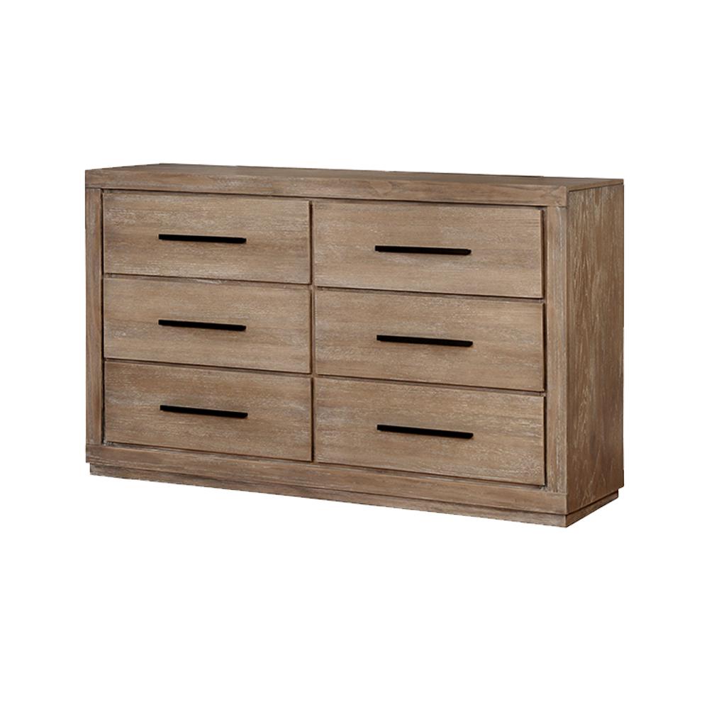 Unbranded Oakburn 6 Drawers 64 In D X 17 In W X 37 38 In H Light   Light Gray Dressers Cm7047nt D 64 1000 