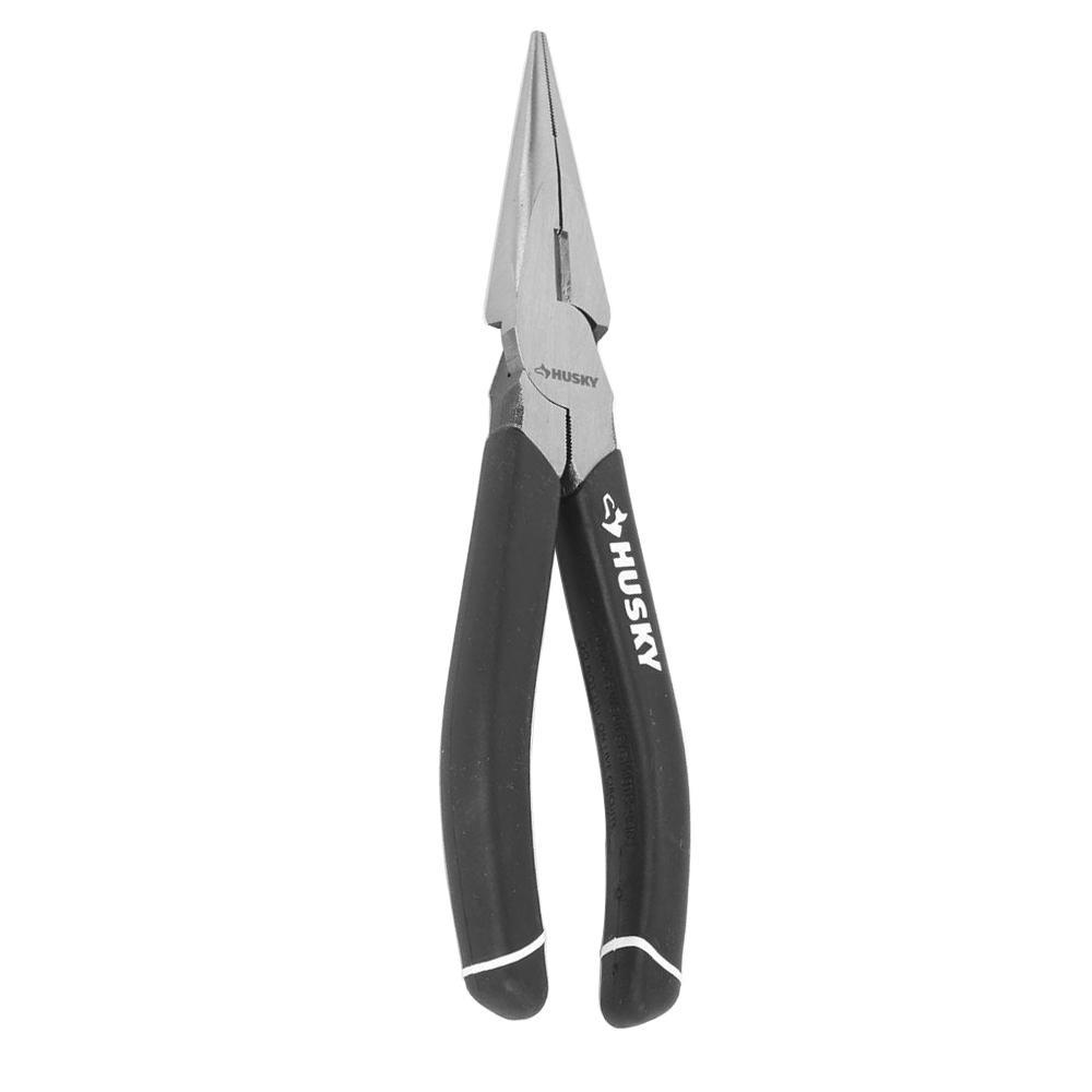 HUSKYHusky 8 in. Long Nose Pliers48059 The Home Depot
