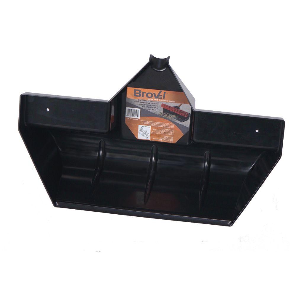 Quickie Jumbo Debris Dust Pan With Handle Quickie 14 in. Jumbo Debris Dust Pan-49510 - The Home Depot