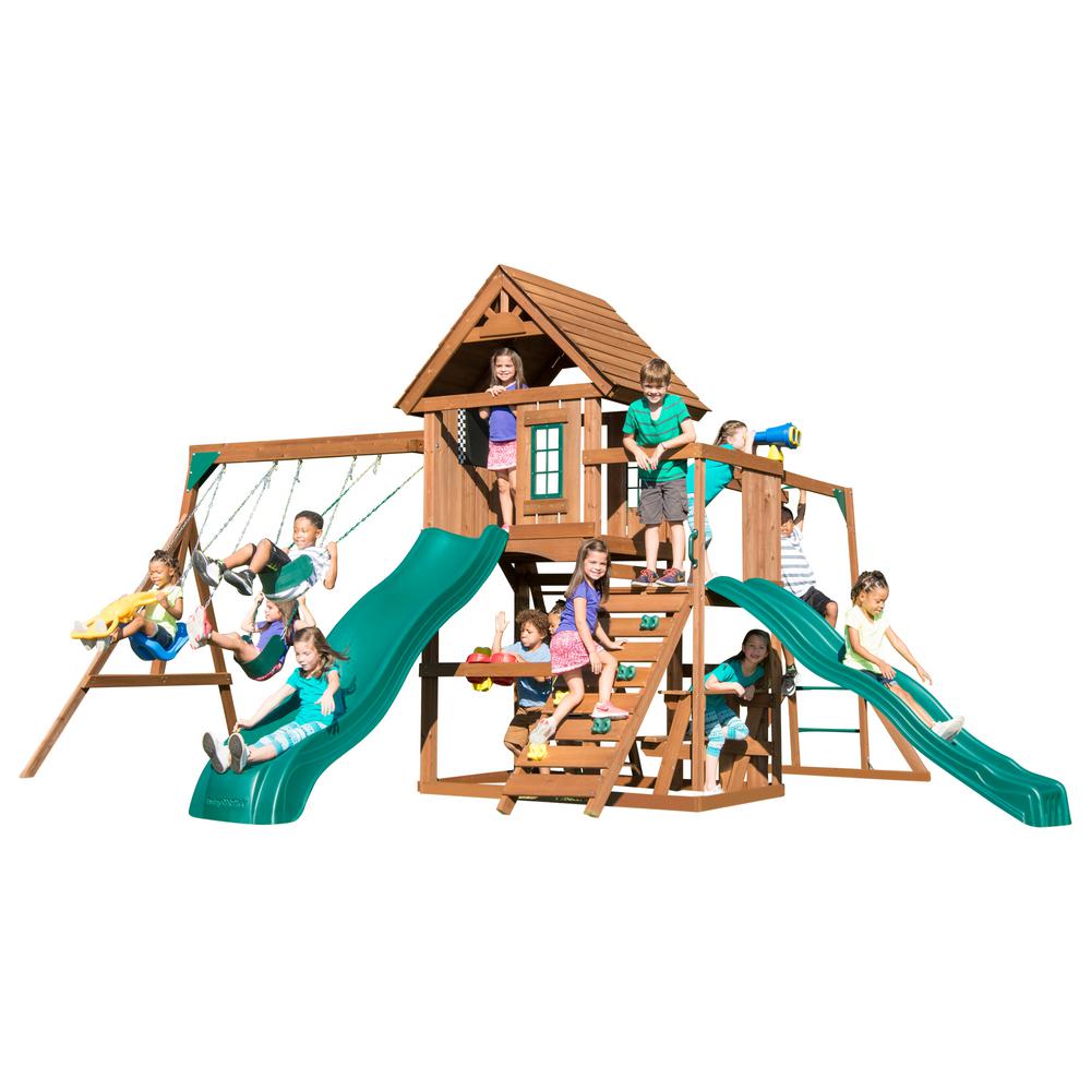 canyon creek cedar playset