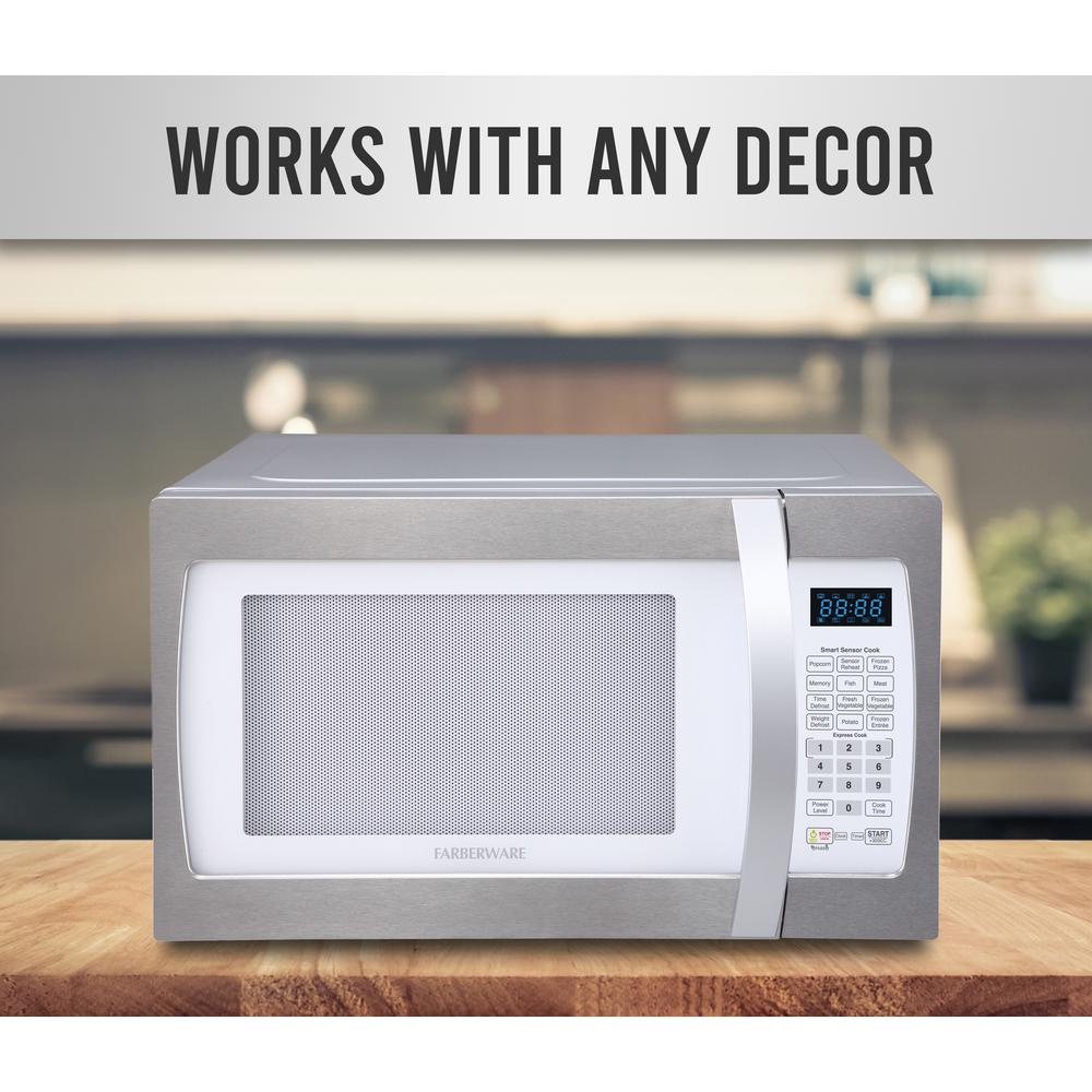Farberware Professional 1.3 cu. ft. 1100Watt Countertop Microwave in