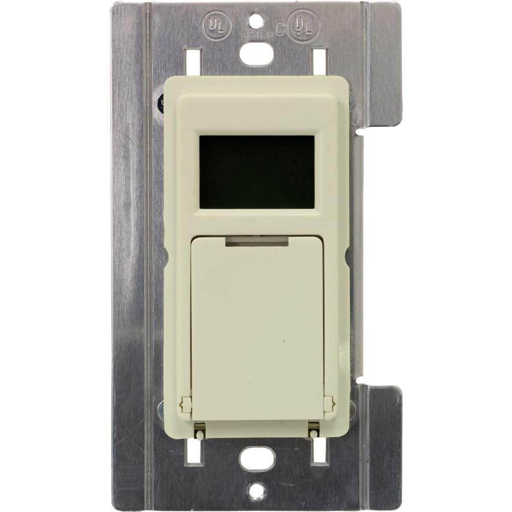 Defiant 20-Amp 7-Day 7-Event In-Wall Digital Timer-49814 - The Home Depot