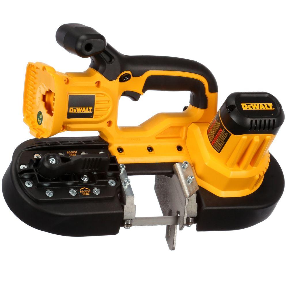 DEWALT 18-Volt NiCd Cordless Band Saw (Tool-Only)-DCS370B - The ...