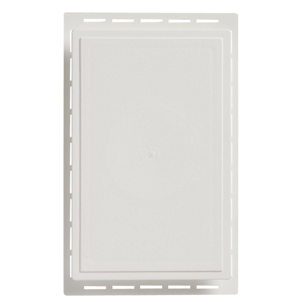 Ply Gem 12.6 in x 7.8 in White Large Mounting BlockFMBLKH04H The Home Depot