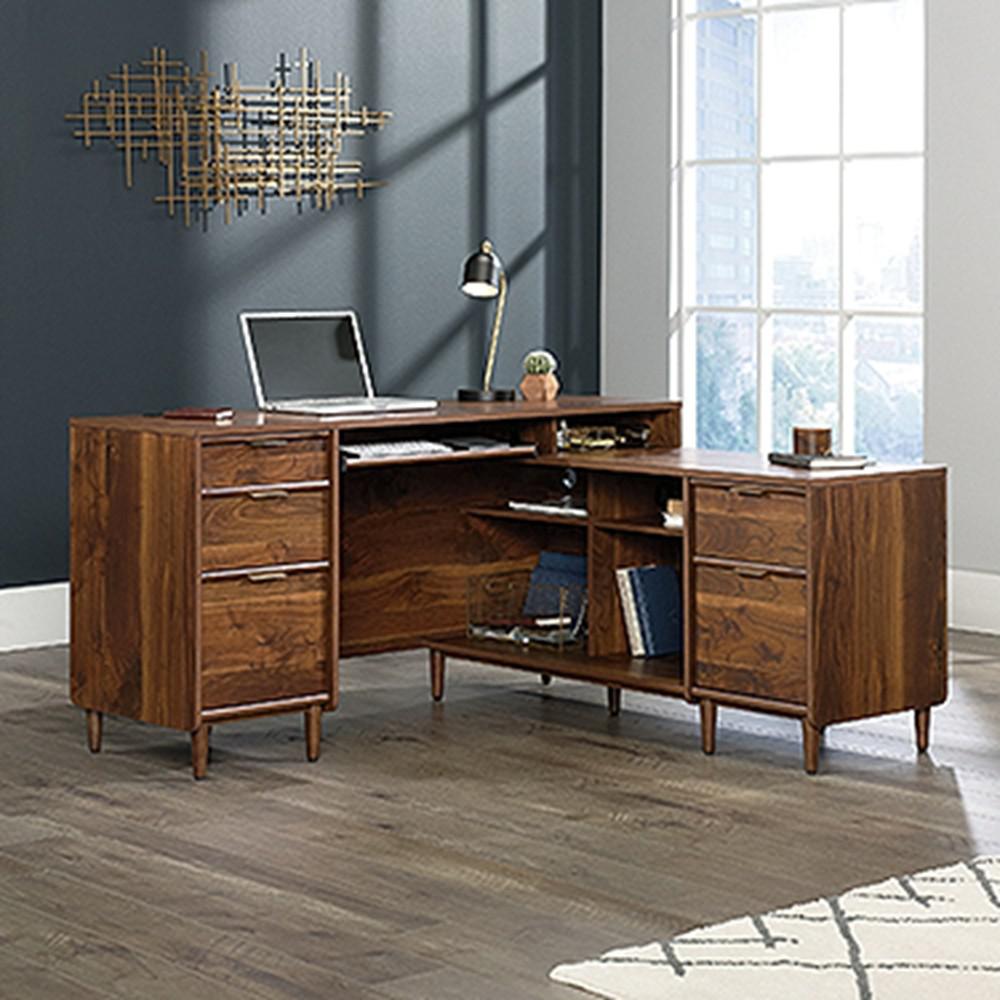 wood - mid-century modern - 30 - 36 - desks - home office furniture