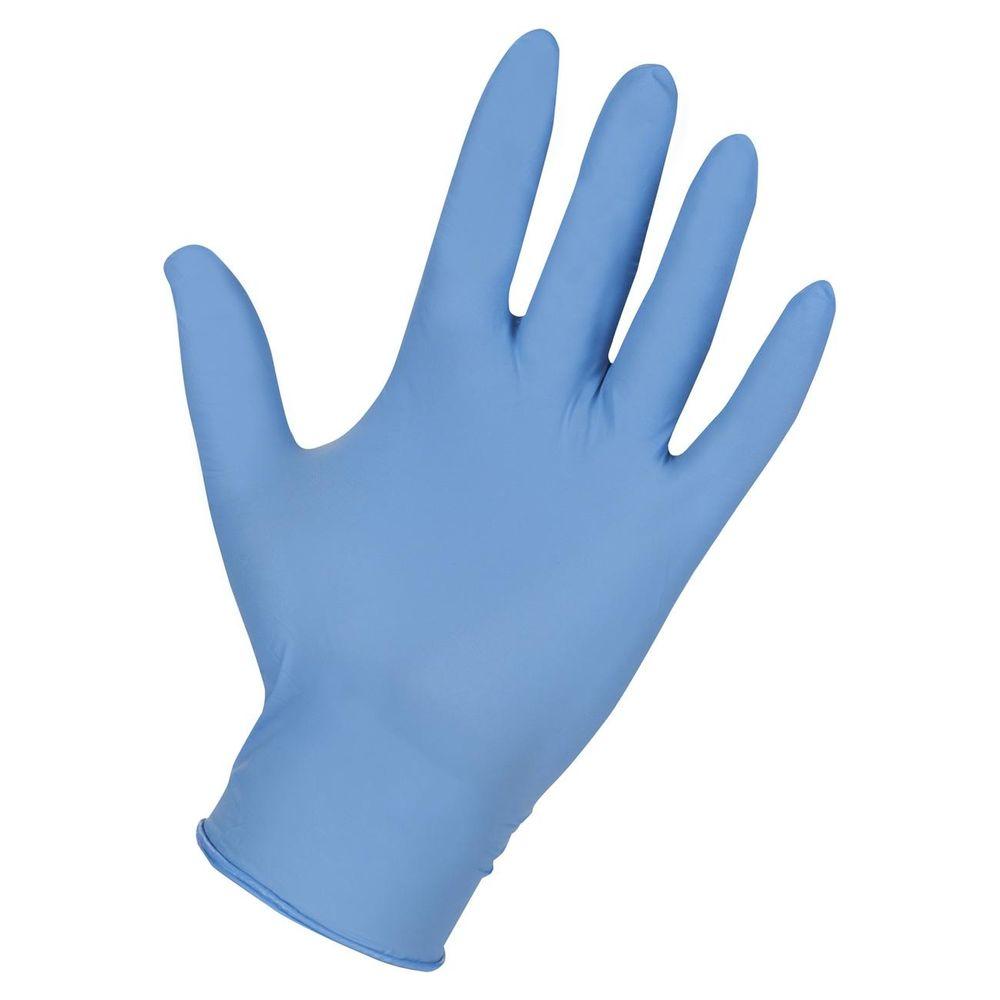 Genuine Joe 5 mil Powder Nitrile Industrial Gloves (100 per Box