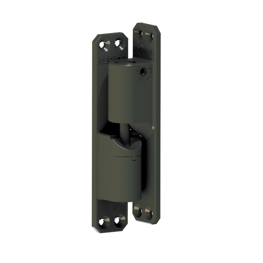 Everbilt 8 in. x 5.5 in. Black Heavy Duty Decorative Tee Hinge15032