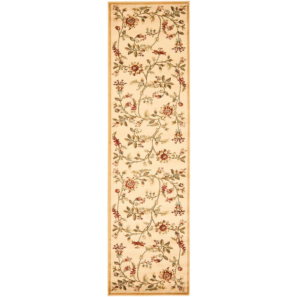 Safavieh Lyndhurst Ivory/Multi 2 ft. x 16 ft. Runner Rug ...