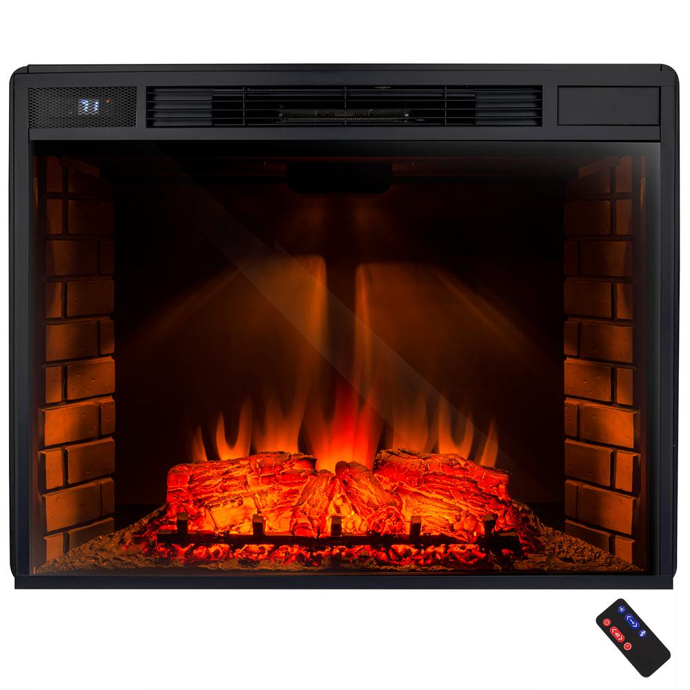 SpectraFire 36 in. Traditional Built-in Electric Fireplace Insert ...