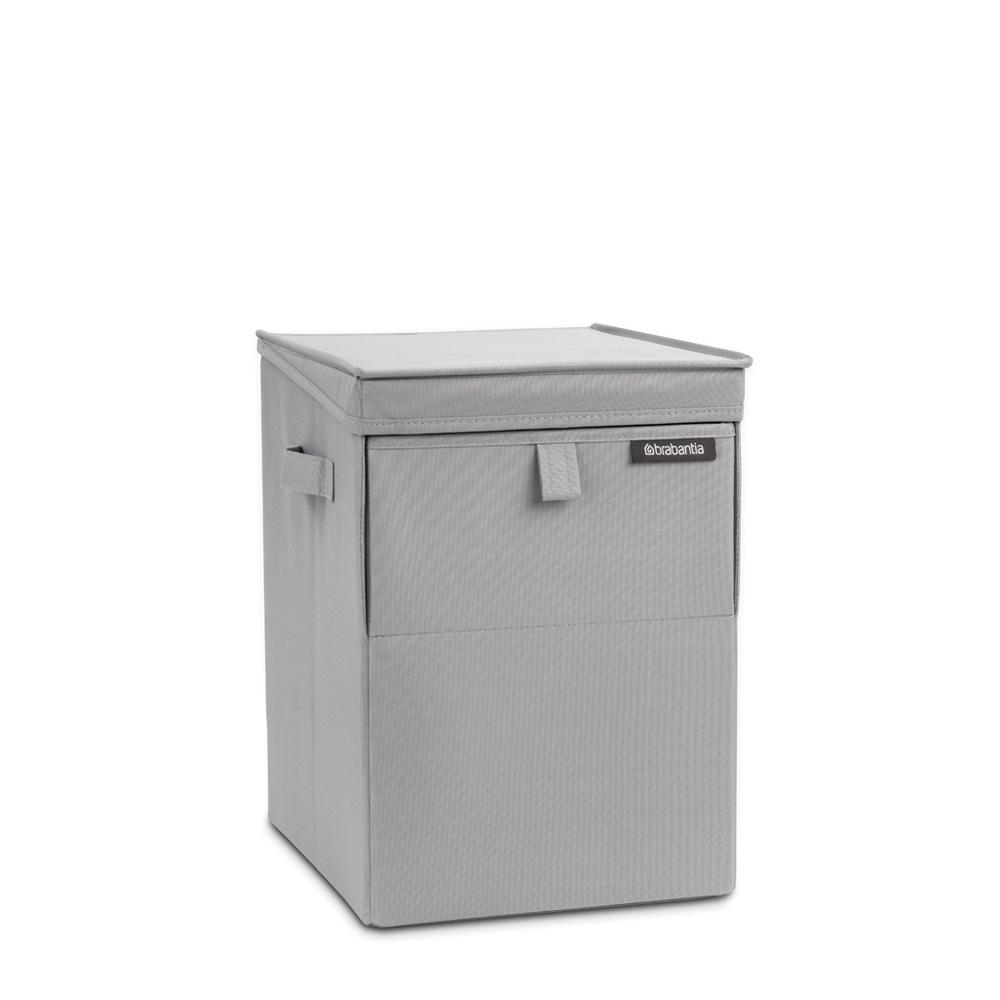 Brabantia 9 2 Gal 35 L Stackable Laundry Box 109324 The Home Depot 35 L Stackable Laundry Box